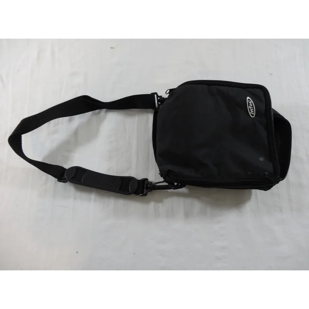 Intec Nintendo Game Boy Advance Black Carrying Case Travel Bag With Accessories‎